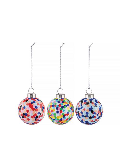 Proust Default Title Set of 3 Christmas baubles. Alessi