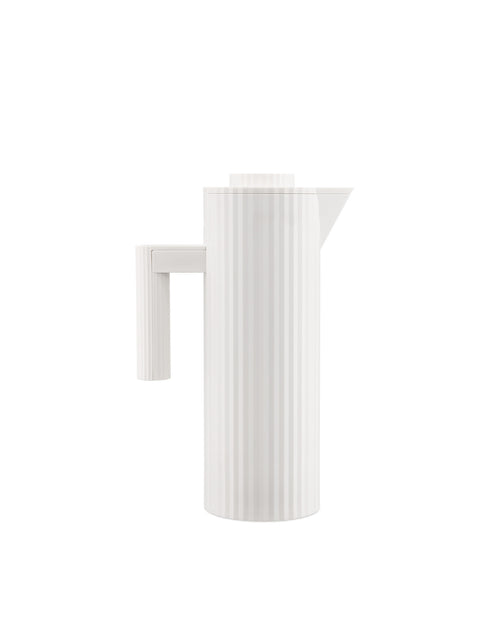 Plissé white Thermo insulated jug Alessi