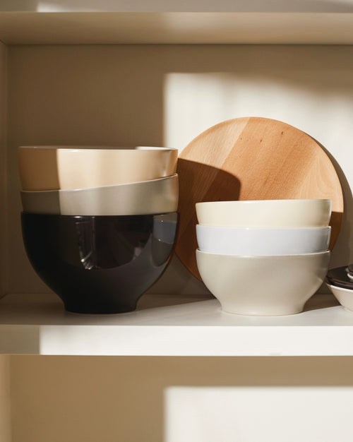 Tonale Light Grey Small bowl. 4 pieces Alessi 1