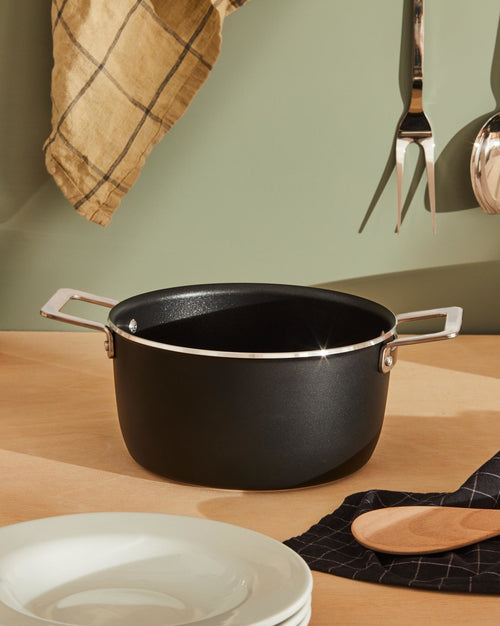 Pots&Pans Default Title Casserole with two handles Alessi 1