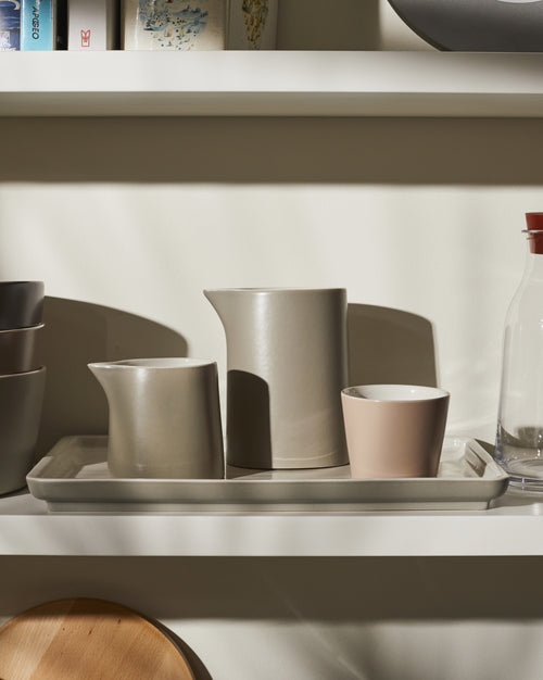 Tonale Light Grey Glass. 4 pieces Alessi 1