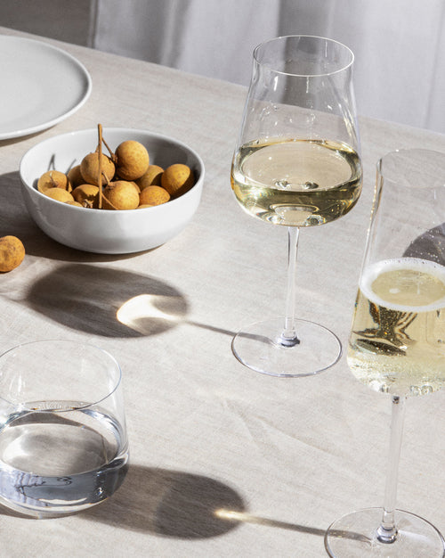 Eugenia Default Title Glass for white wine. 4 pieces Alessi 1