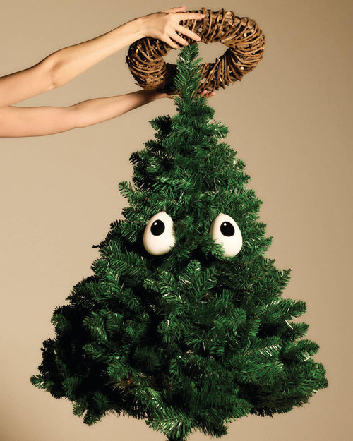 Holly Default Title Set of two Christmas ornaments Alessi 1