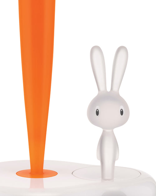 Bunny & Carrot green, cm 29.5 || inch 11½″ Kitchen roll holder Alessi 2