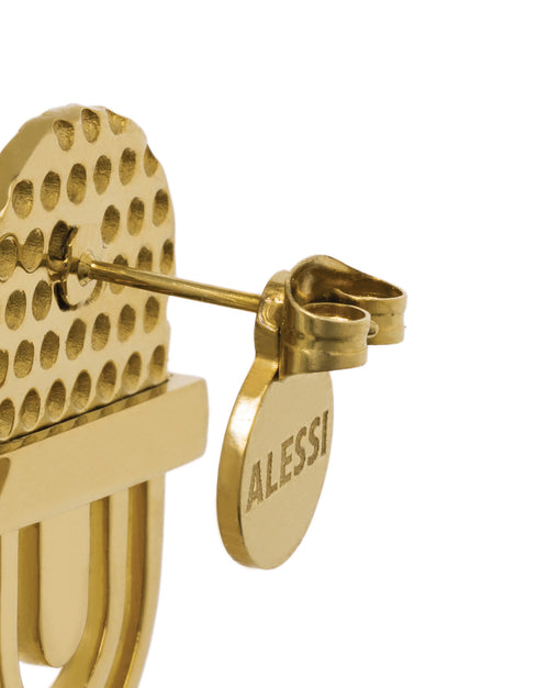 Fresia Default Title Two earrings Alessi 2