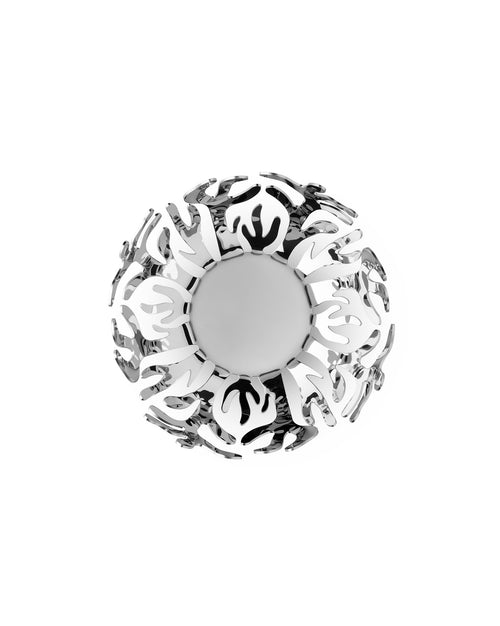 Mediterraneo stainless steel, cm 21 || inch 8¼″ Fruit holder Alessi 2