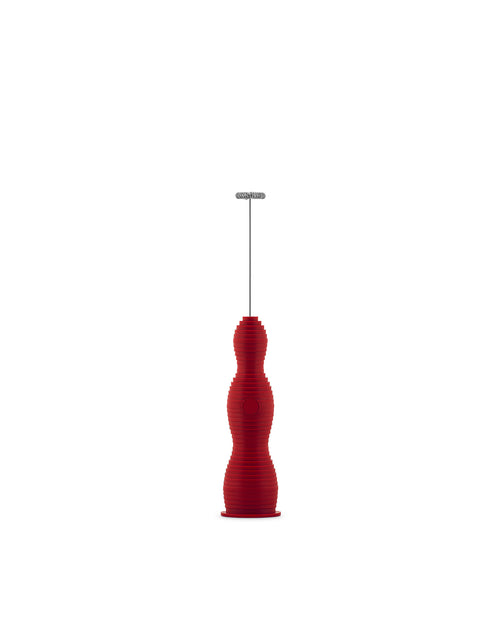 Pulcina red Milk frother Alessi