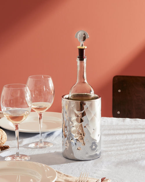 Anna Stop 2 light blue Stopper Alessi 1