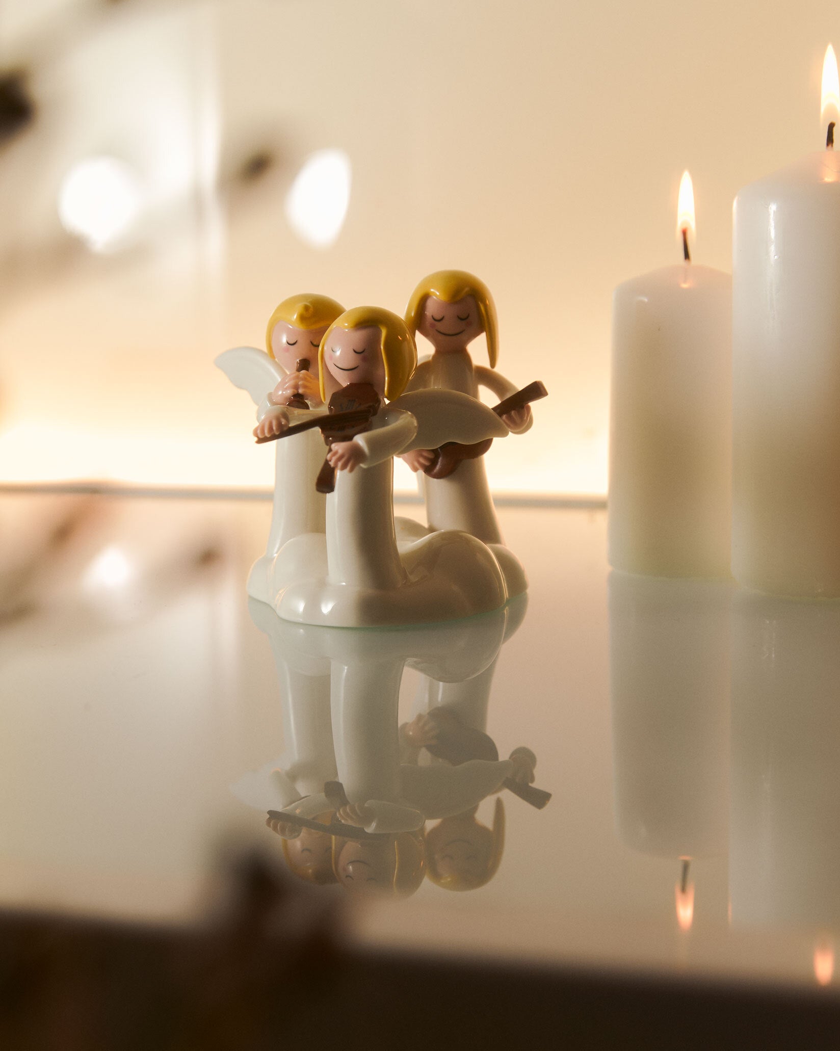 Do, Re, Mi Default Title Figurine in porcelain. Hand-decorated. Alessi 1