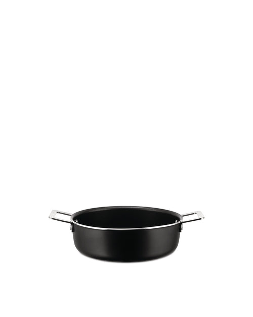 Pots&Pans Default Title Low casserole with two handles Alessi