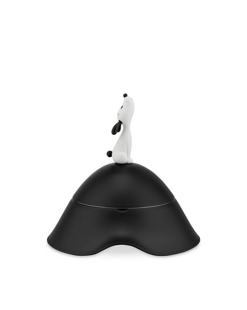 Lulà black Dog bowl Alessi
