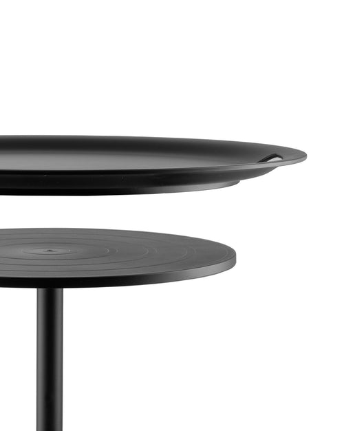 Op-la black Table/tray Alessi 3