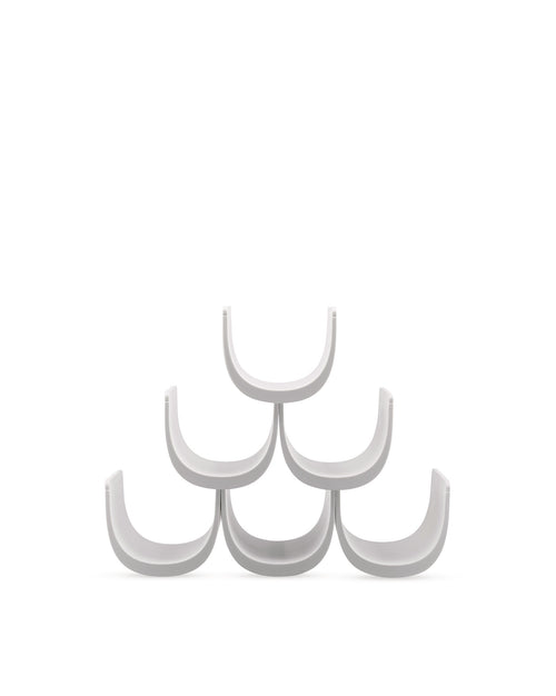 Noè white Bottle-holder Alessi