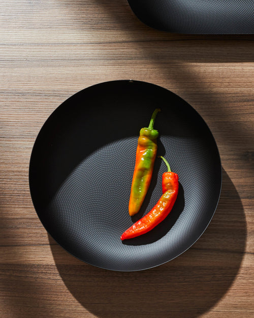 JM17 T black, cm 21 || inch 8¼″ Round basket Alessi 1