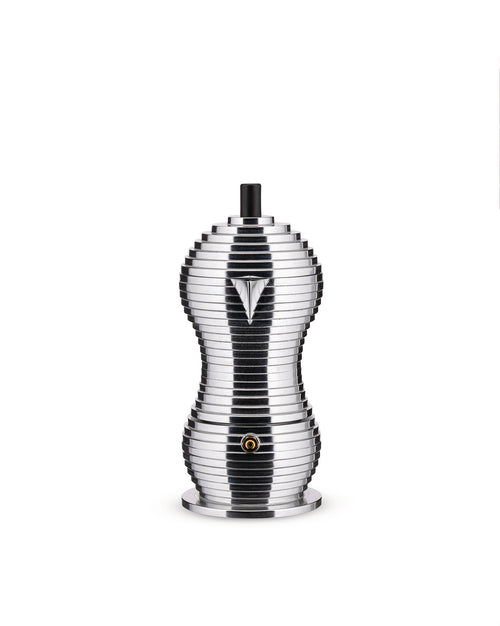 Pulcina black, cups 1 Espresso coffee maker Alessi 2