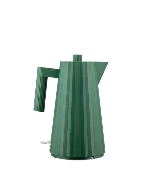 Plissé green, cl 170 || 1.80 oz Electric kettle. British plug Alessi