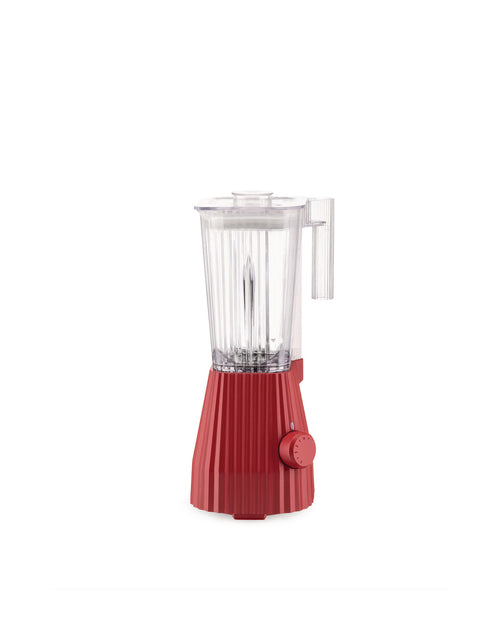 Plissé red Blender. European plug Alessi