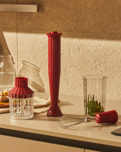 Plissé Default Title Hand blender set. European plug Alessi 1