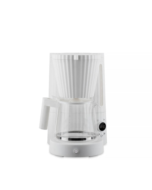 Plissé white Drip coffee maker. English plug. Alessi 2