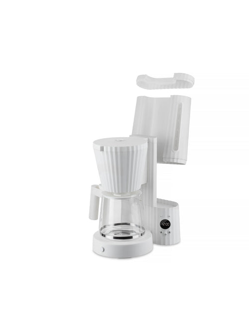 Plissé white Drip coffee maker. English plug. Alessi 4