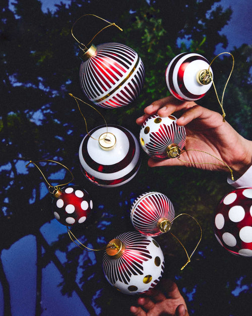 Delight Default Title Set of 2 Christmas baubles Alessi 1