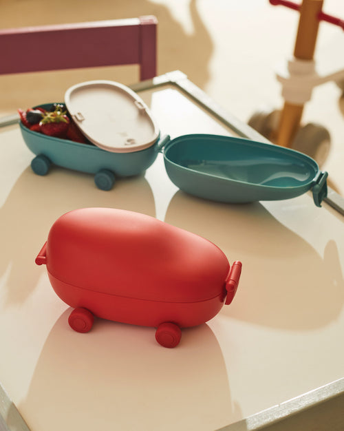 Food à porter red Snack box Alessi 1